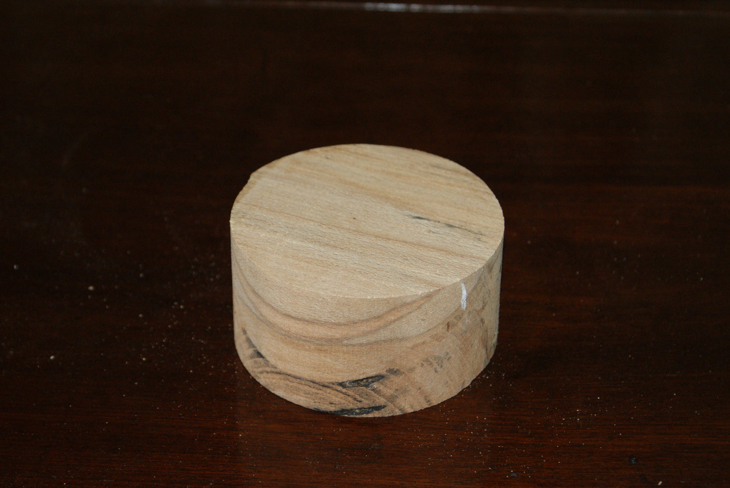 B Grade 4 x 2" spalted beech wood turning blank (056)