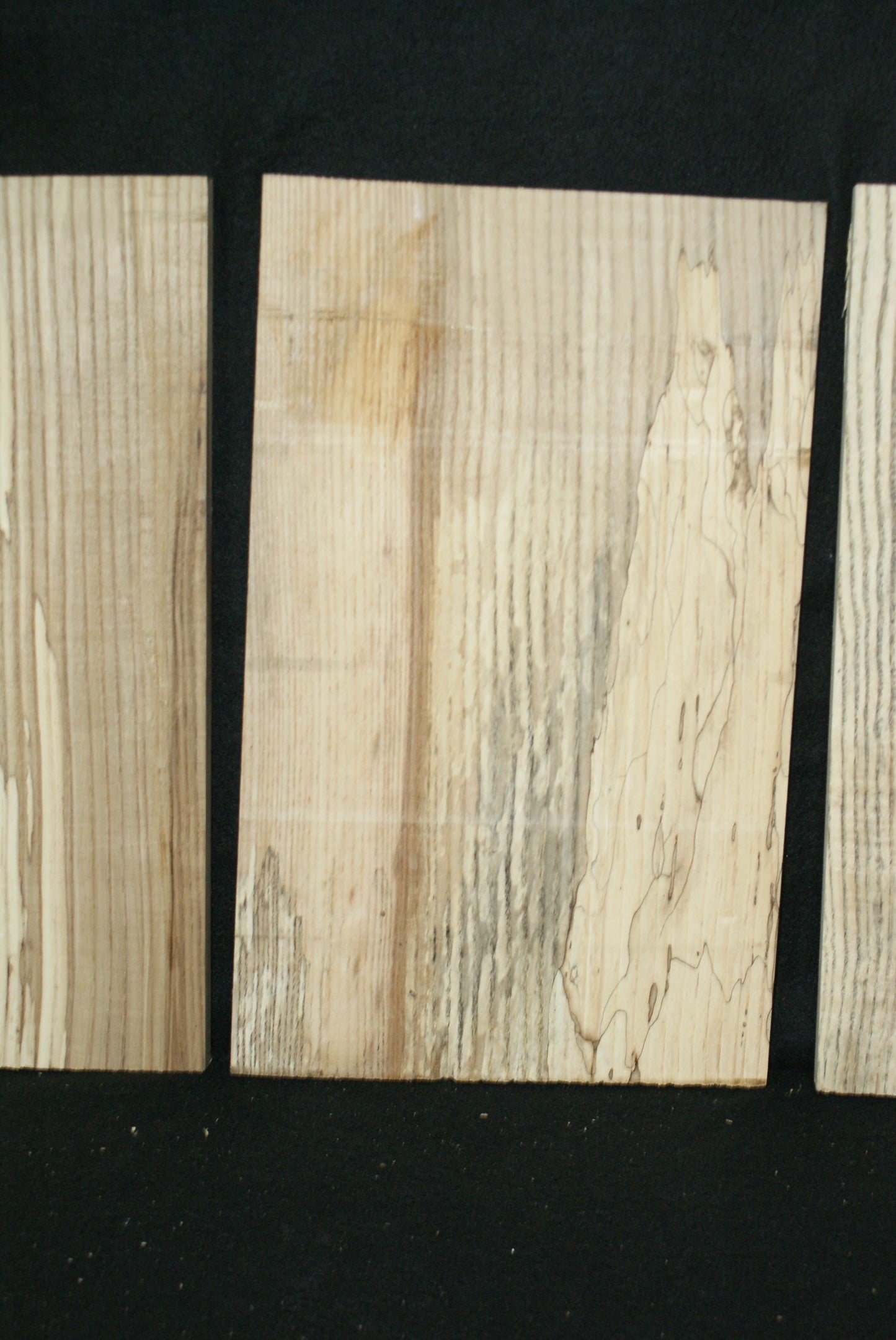 x4 Grade B, Spalted Ash Sets 380 L x 230 W x 15 D mm (2)