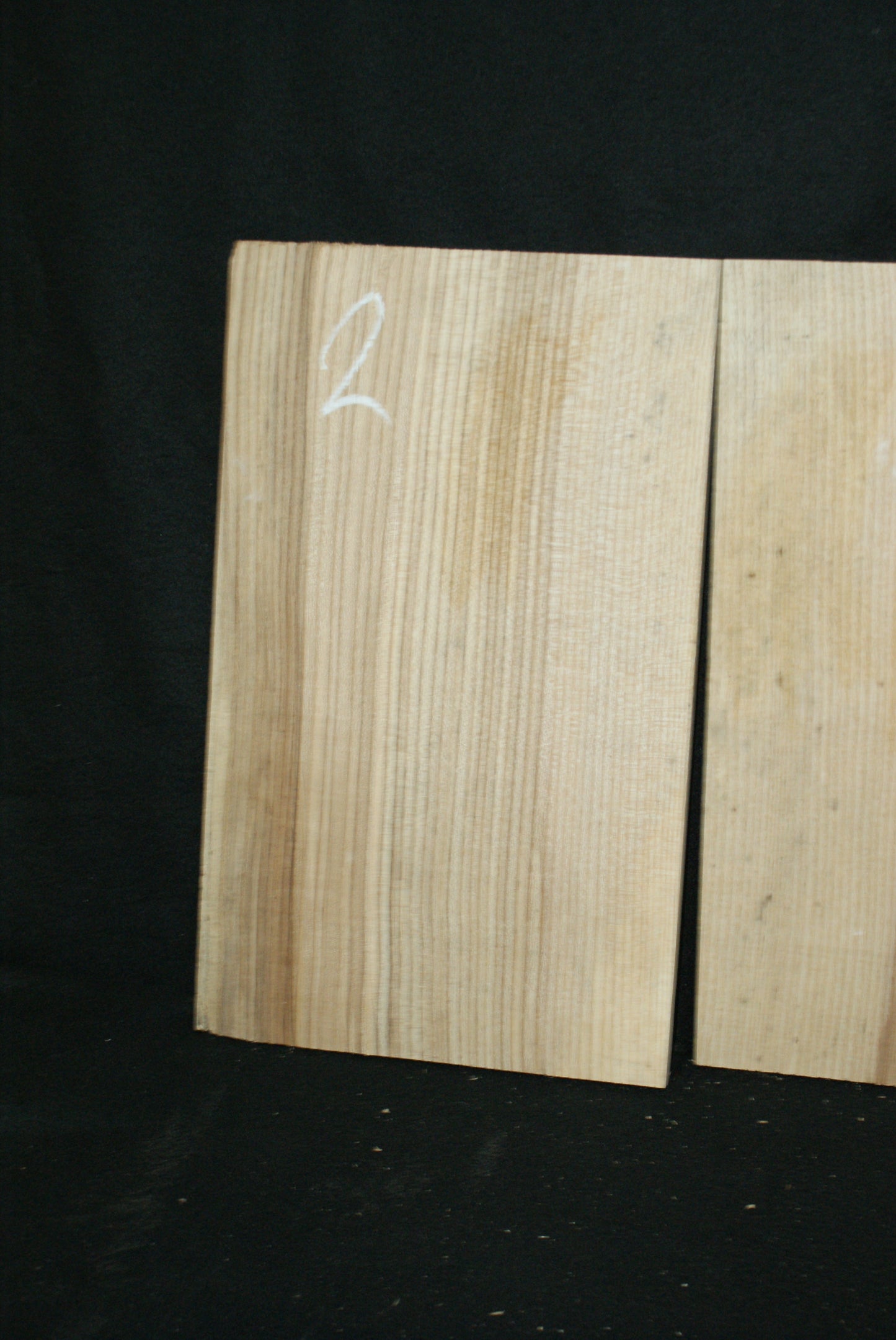 x4 Grade B, Spalted Ash Sets 380 L x 230 W x 15 D mm (2)