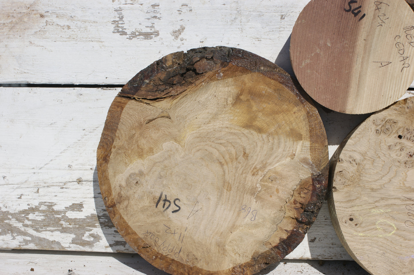 6x A grade mixed wood turning blank (541)