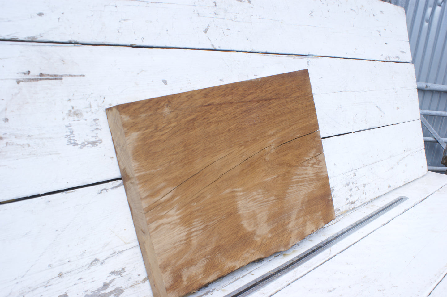 Brown oak shelf board (548)