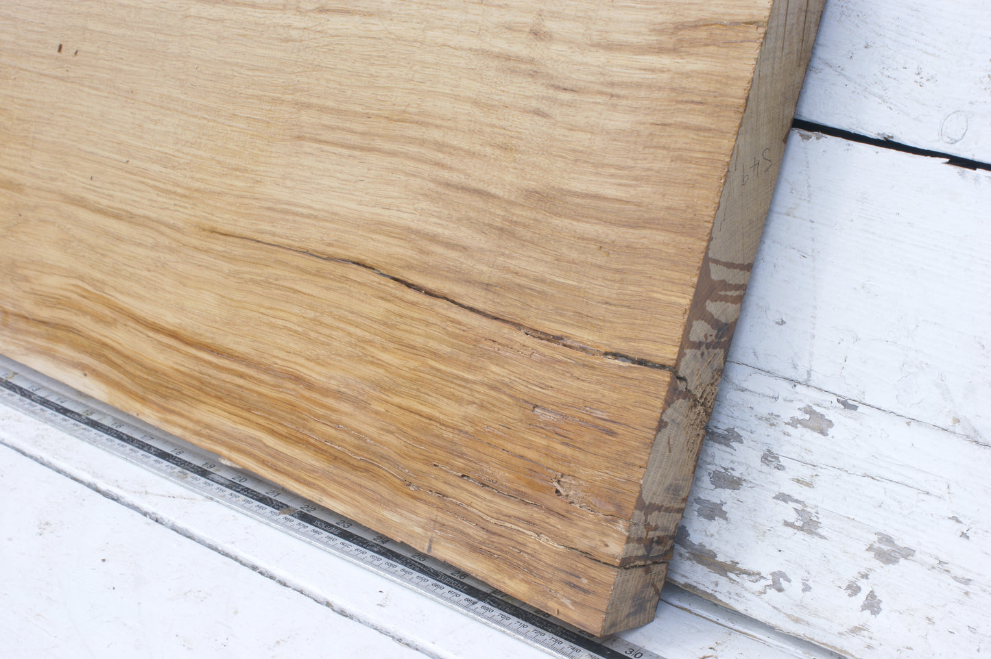 Brown oak shelf board (549)