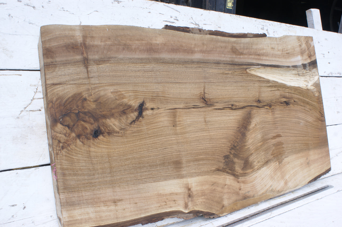 Walnut slab, shelf, board (550)