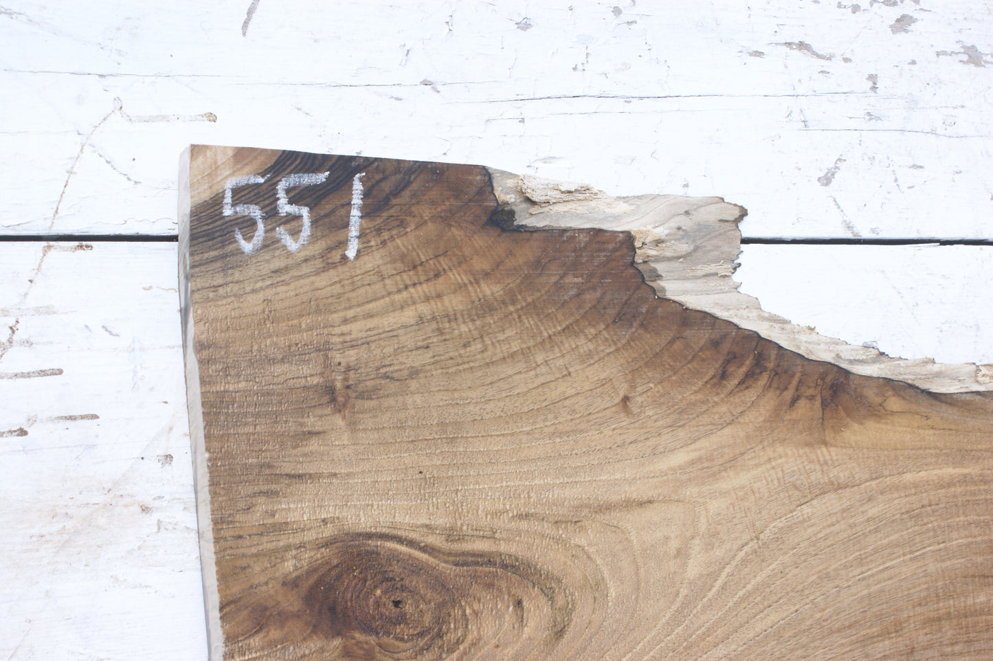 Walnut slab, shelf, board (551)