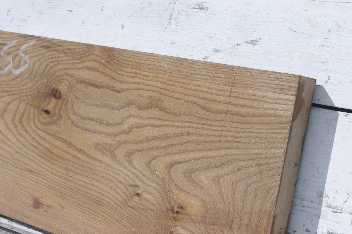 English Elm, slab, shelf, board (555)