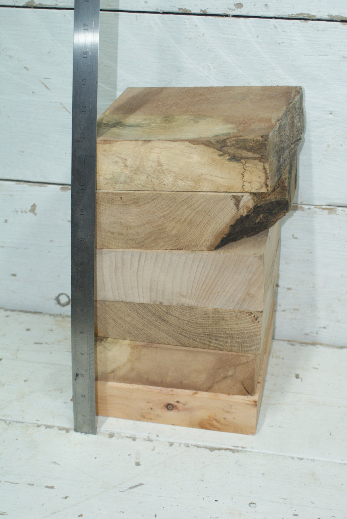 6x Wood Turning Blanks 7 x 7 x 2" C Grade (002)