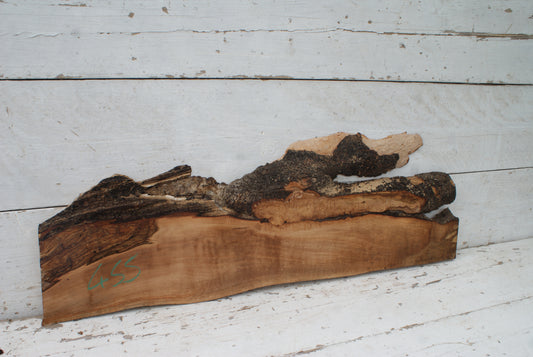 Spalted Beech  931 L x 300 - 140  W x 35 D (mm)    ( 455 )