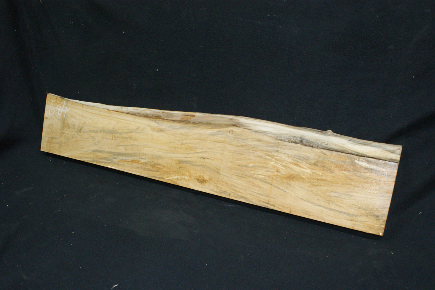 Lime wood, 1131 L x 222-175 W x 46 D (mm) shelving, woodcarving, mantel (684)