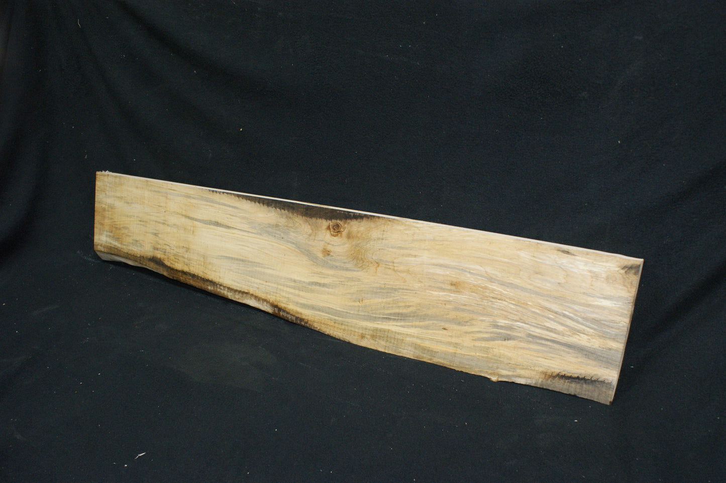 Lime wood, 1131 L x 222-175 W x 46 D (mm) shelving, woodcarving, mantel (684)