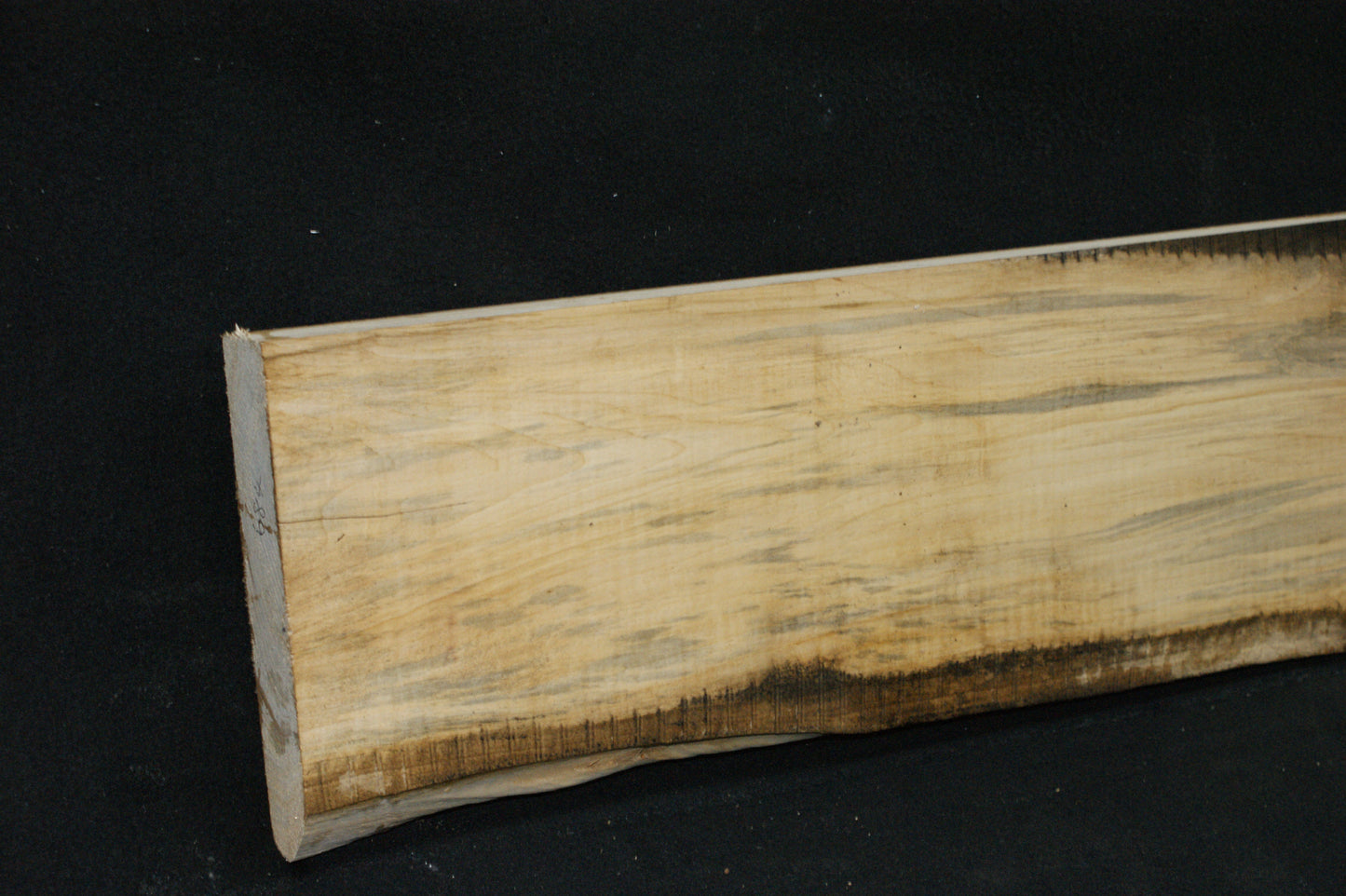 Lime wood, 1131 L x 222-175 W x 46 D (mm) shelving, woodcarving, mantel (684)