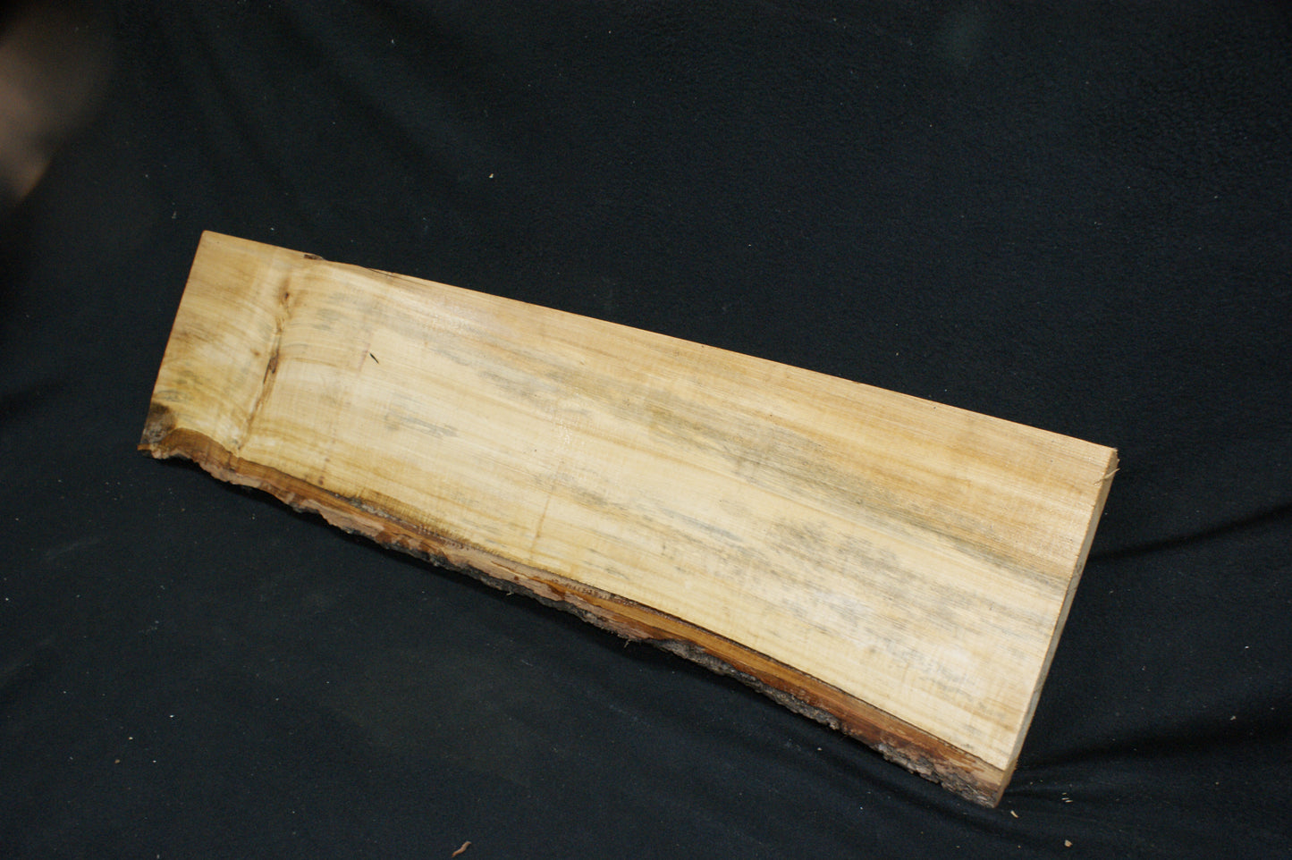 Lime wood, 952 L x 240-120 W x 46 D (mm) shelving, woodcarving, mantel (692)