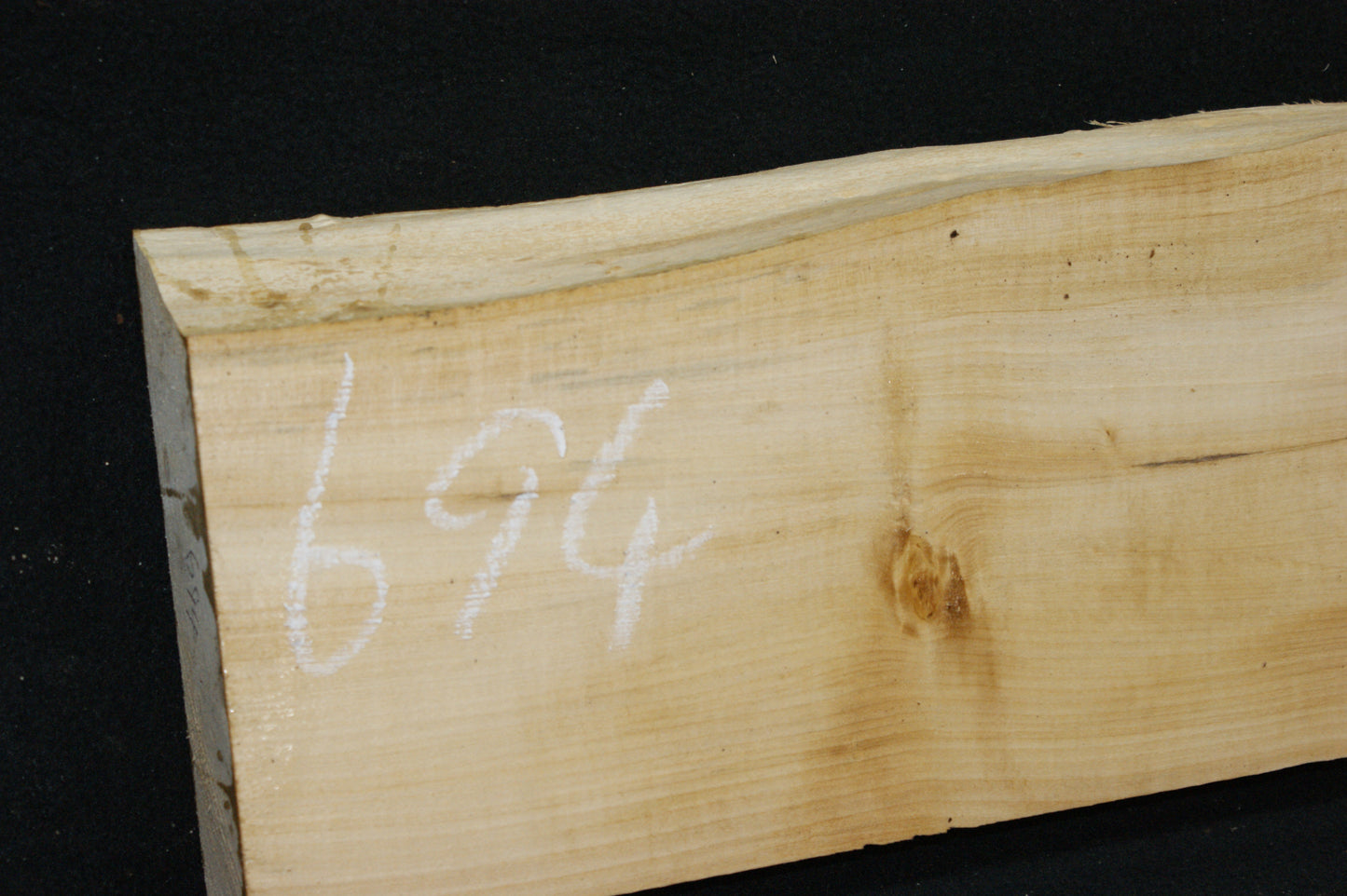 Lime wood, 987 L x 205-172 W x 46 D (mm) shelving, woodcarving, mantel (694)