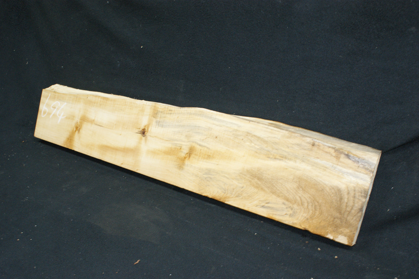 Lime wood, 987 L x 205-172 W x 46 D (mm) shelving, woodcarving, mantel (694)