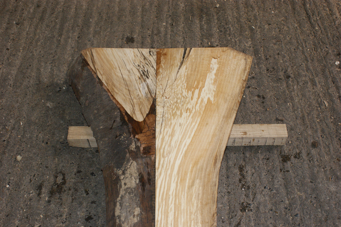 Book matched London Plane 1200 L x 510 - 215 W x 55 mm (801)
