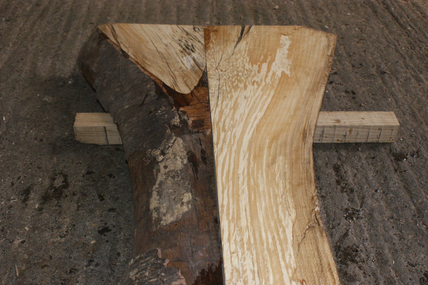 Book matched London Plane 1200 L x 510 - 215 W x 55 mm (801)