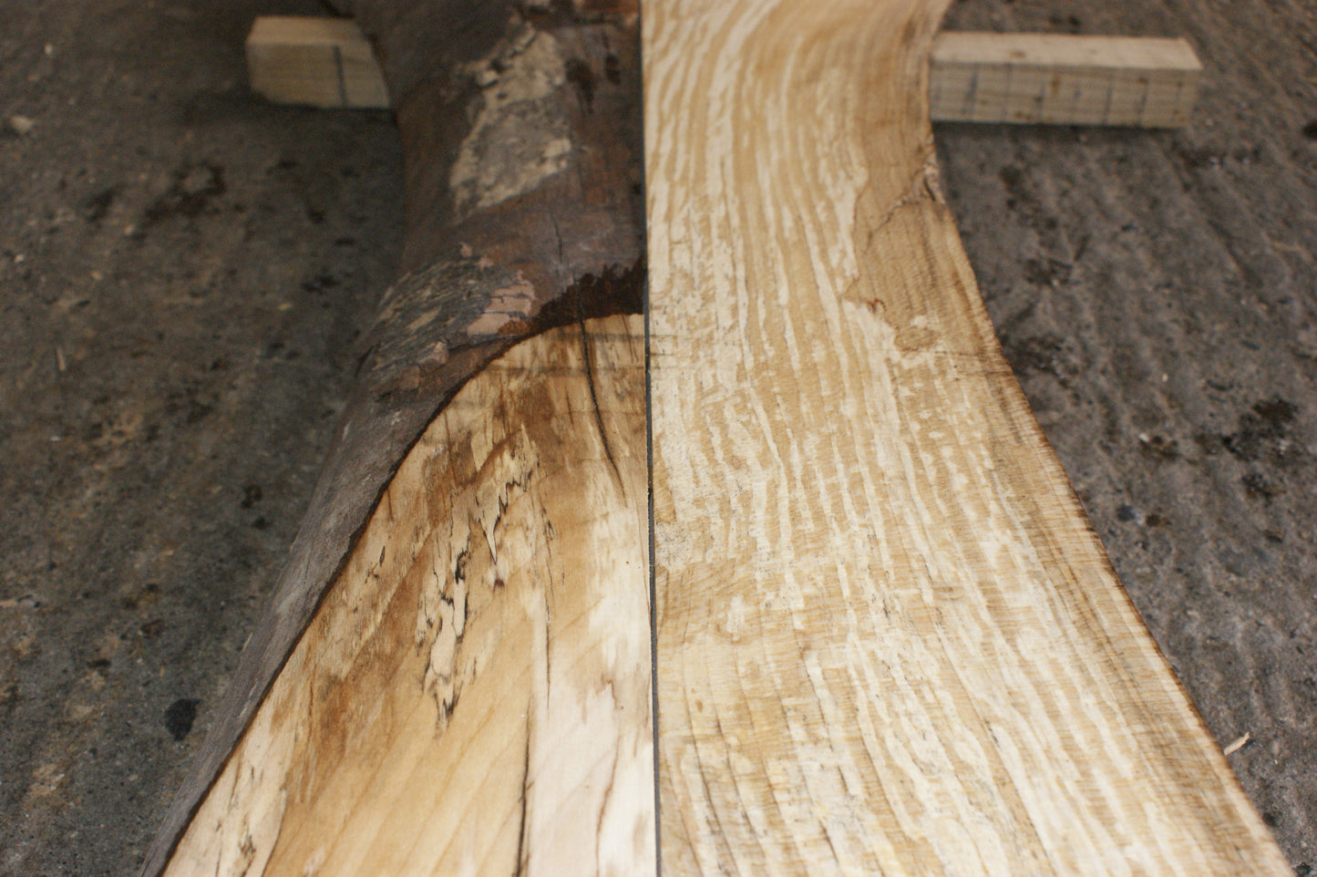 Book matched London Plane 1200 L x 510 - 215 W x 55 mm (801)