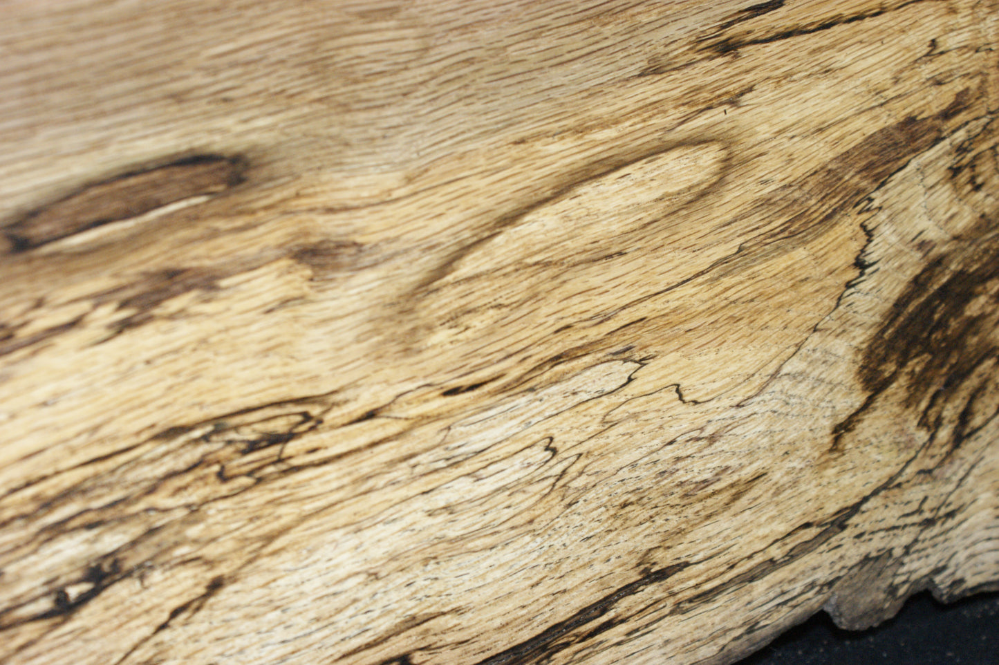 (78) SPALTED TURKEY OAK, 1003 L x 235 W x 45 D mm RUSTIC HARDWOOD, CRAFTS, SHELVING