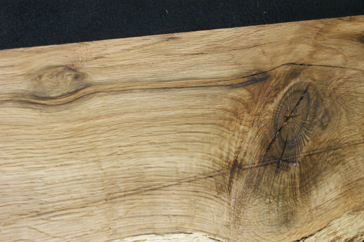 (82) SPALTED TURKEY OAK, 1010 L x 297 W x 45 D mm RUSTIC HARDWOOD, CRAFTS, SHELVING