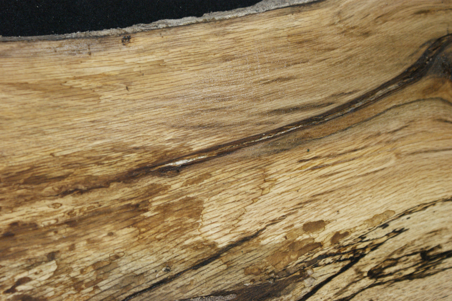 (96) SPALTED TURKEY OAK, 870 L x 290 W x 45 D mm RUSTIC HARDWOOD, CRAFTS, SHELVING