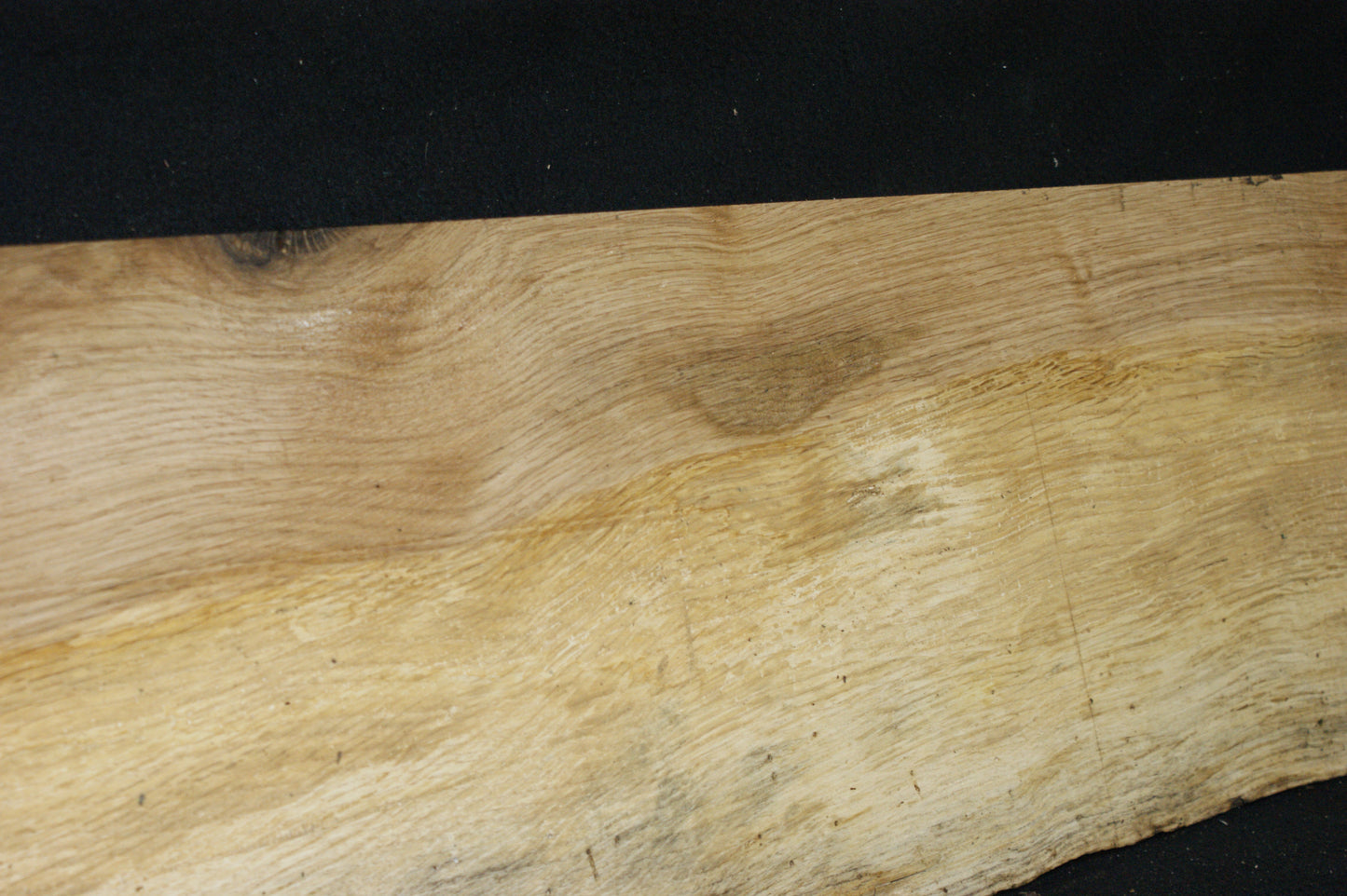 (102) SPALTED TURKEY OAK, 1015 L x 288 W x 45 D mm RUSTIC HARDWOOD, CRAFTS, SHELVING