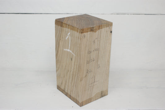B Grade 200 x 100 mm Ash wood turning blank  (001)