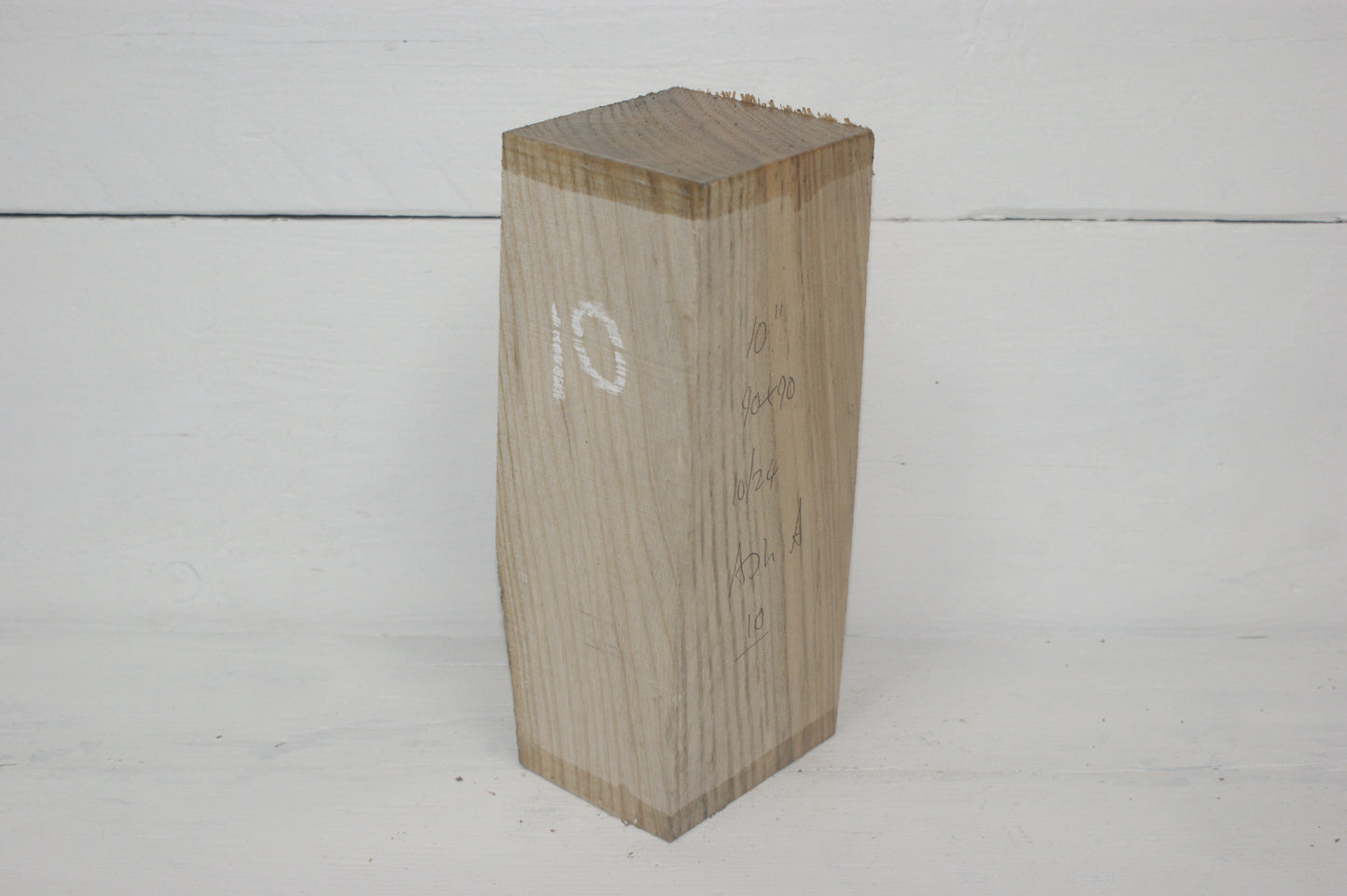 Ash 254 x 90 mm A Grade wood turning blank (010)