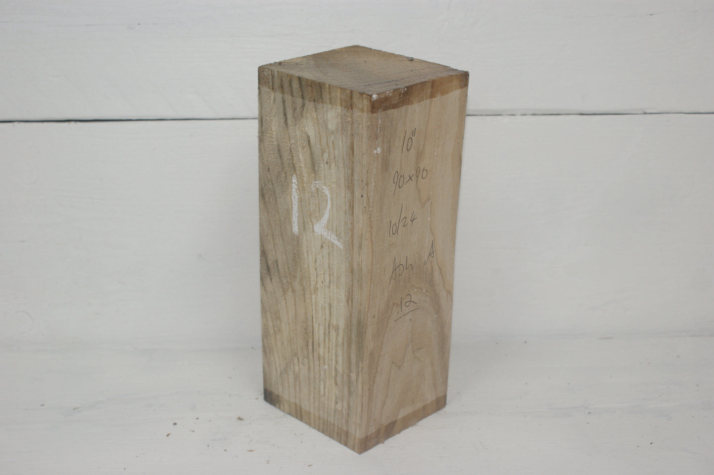 Ash 254 x 90 mm A Grade wood turning blank (012)
