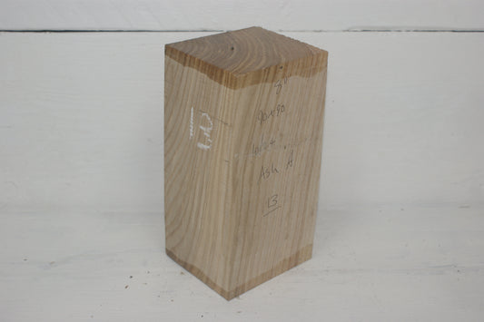 Ash 204 x 90 mm A Grade wood turning blank  (013)