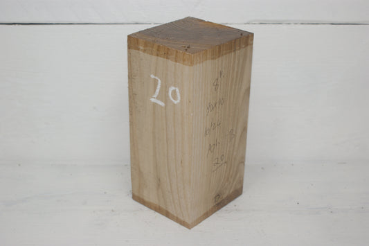 Ash 204 x 90 mm B Grade wood turning blank  (020)