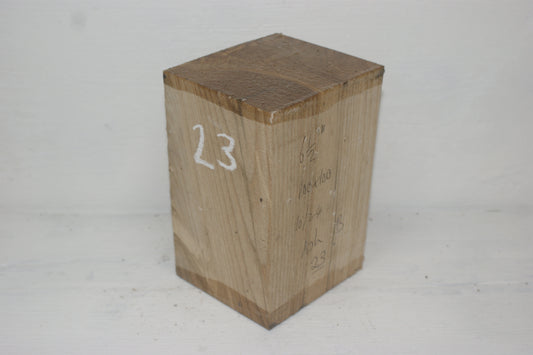 Ash 165 x 100 mm B Grade wood turning blank  (023)