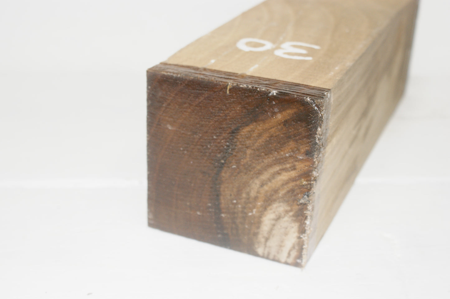 Walnut 305 x 100mm cube. A Grade wood turning blank (030)