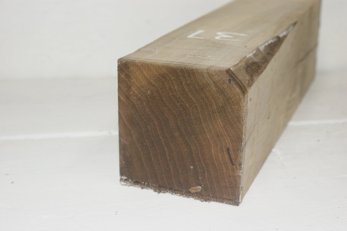 Walnut 407 x 100mm cube. B Grade wood turning blank (037)