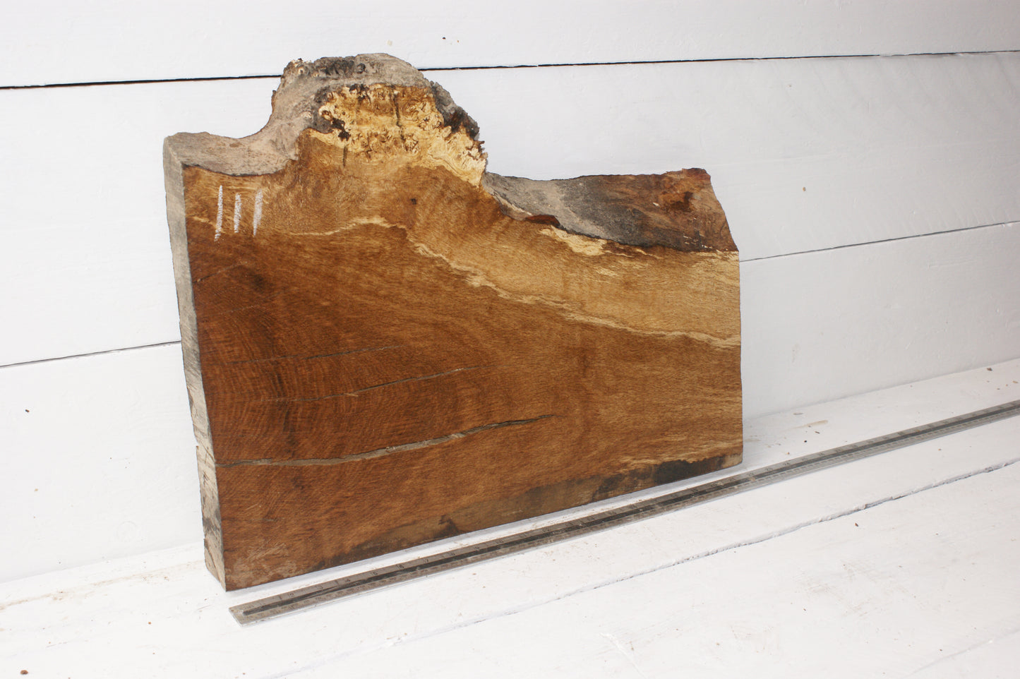 Burr Brown Oak 555 L x 430 - 300 W x 54 D mm (111)