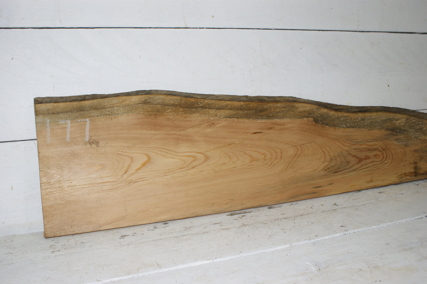 (177) AIR DRIED ENGLISH CEDAR. 1153 L x 283 - 183 W x 19 D (mm) , SOFTWOOD