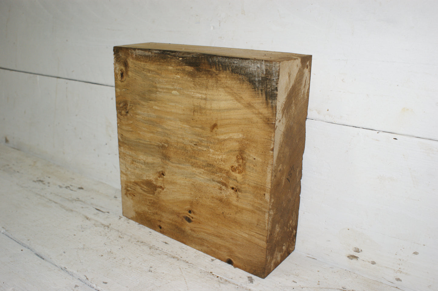 (184) AIR DRIED, LIME WOOD CARVING BLOCK.