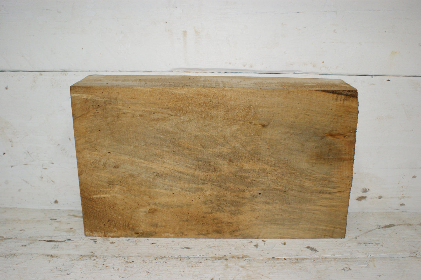 (185) AIR DRIED, LIME WOOD CARVING BLOCK.