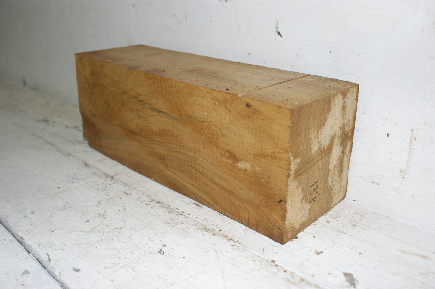 (188) AIR DRIED, LIME WOOD CARVING BLOCK.