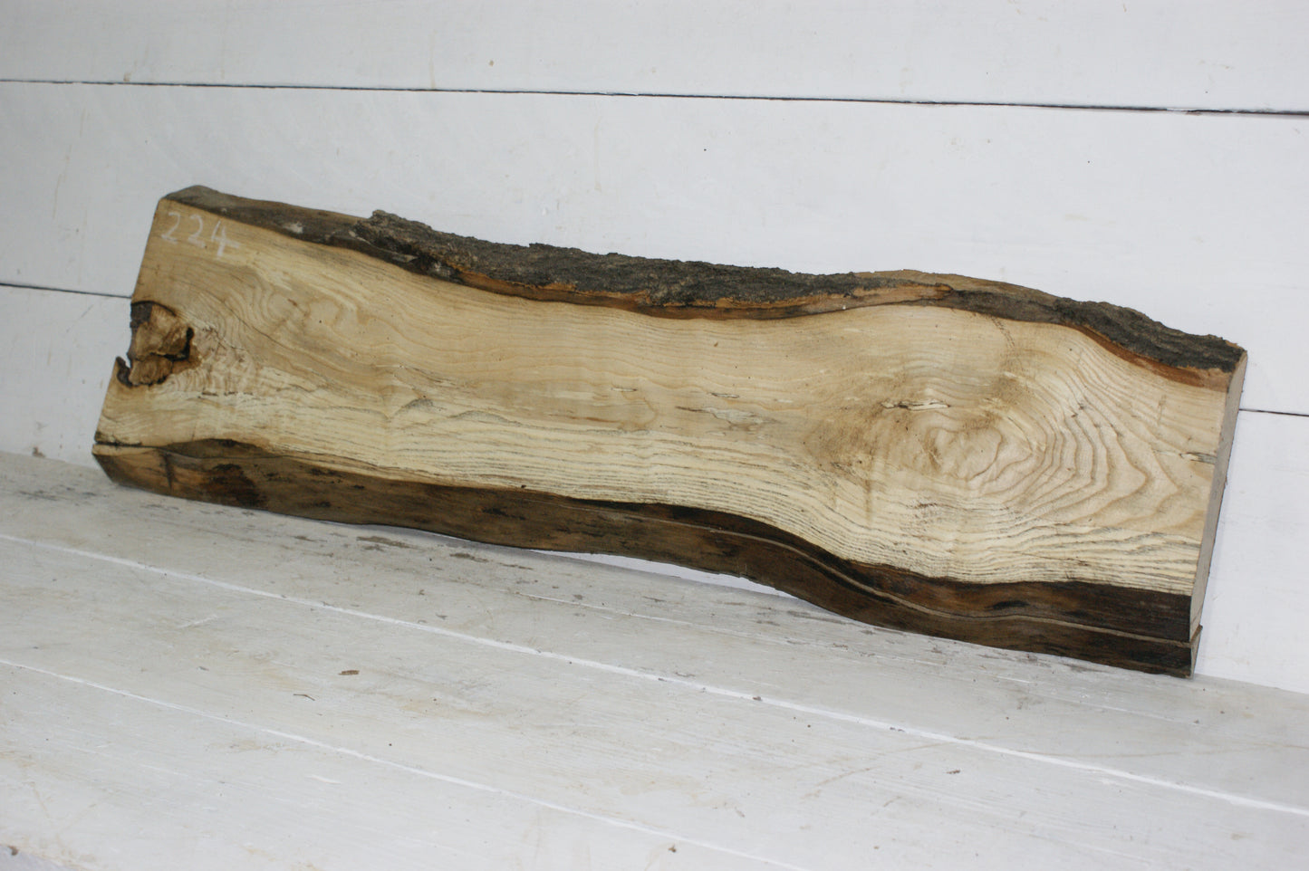 English Ash board 1069 L x 311- 245 W x 42 D (mm) (224)