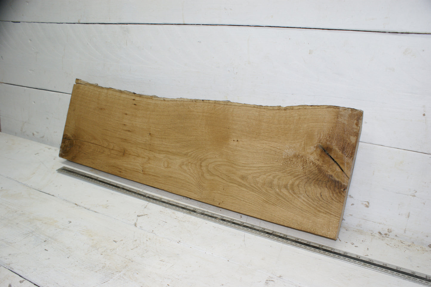 Oak, 852 L x 264 - 228 W x 44 D (mm) plank, hardwood timber (268)