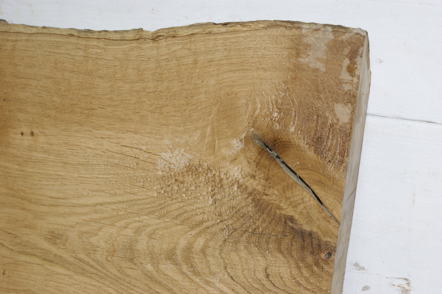 Oak, 852 L x 264 - 228 W x 44 D (mm) plank, hardwood timber (268)