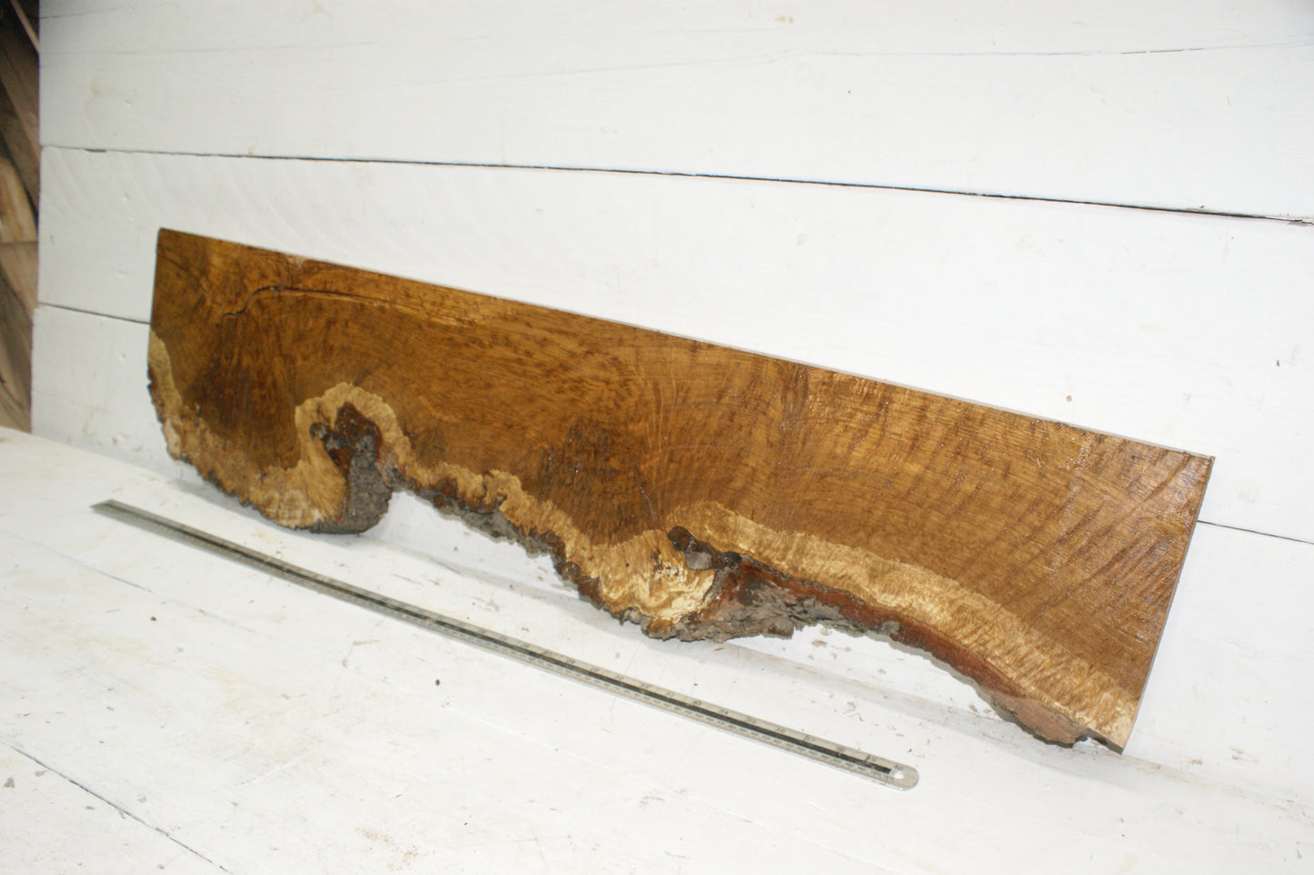 Burr Brown Oak, 1191 L x 300 - 193 W x 58 D (mm) plank, hardwood timber (271)