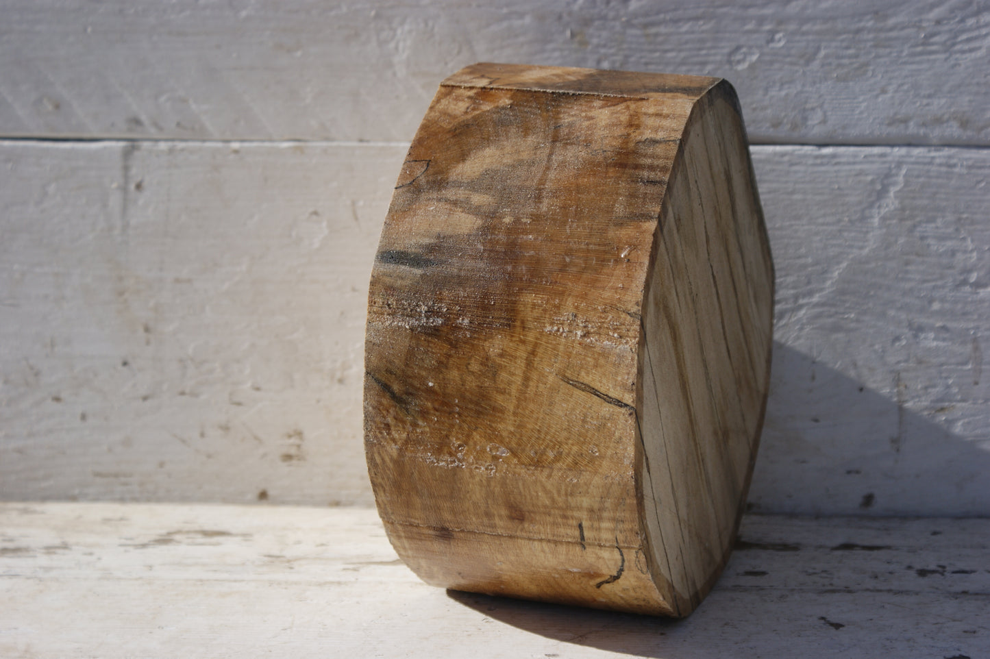 B Grade 9" x 4 1/2" London plane wood turning blank (352)
