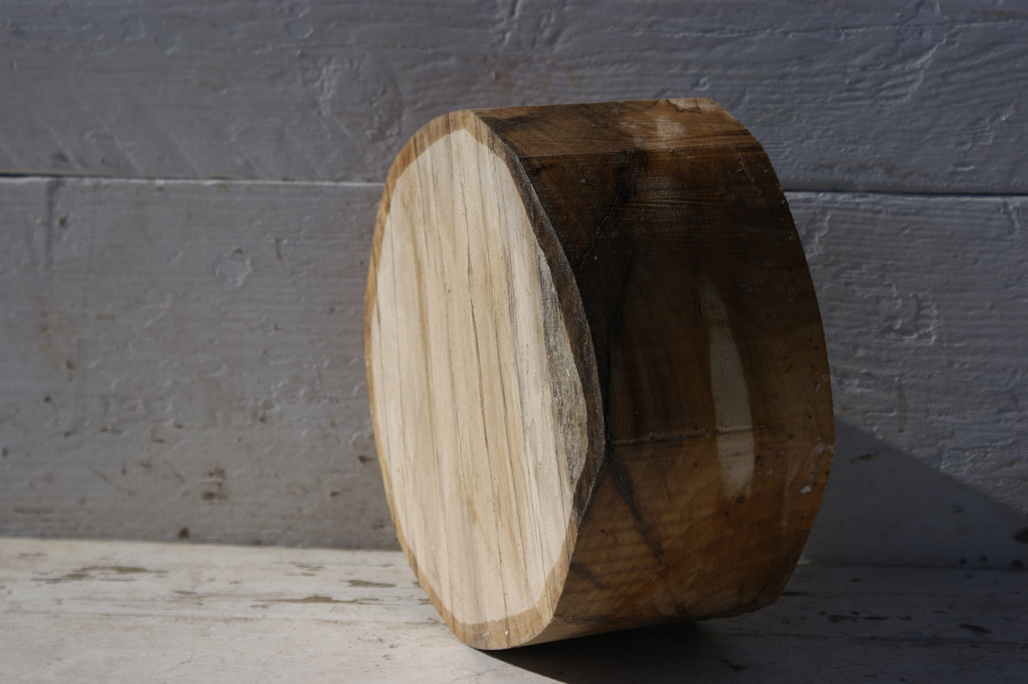 B Grade 9" x 4 1/2" London plane wood turning blank (352)