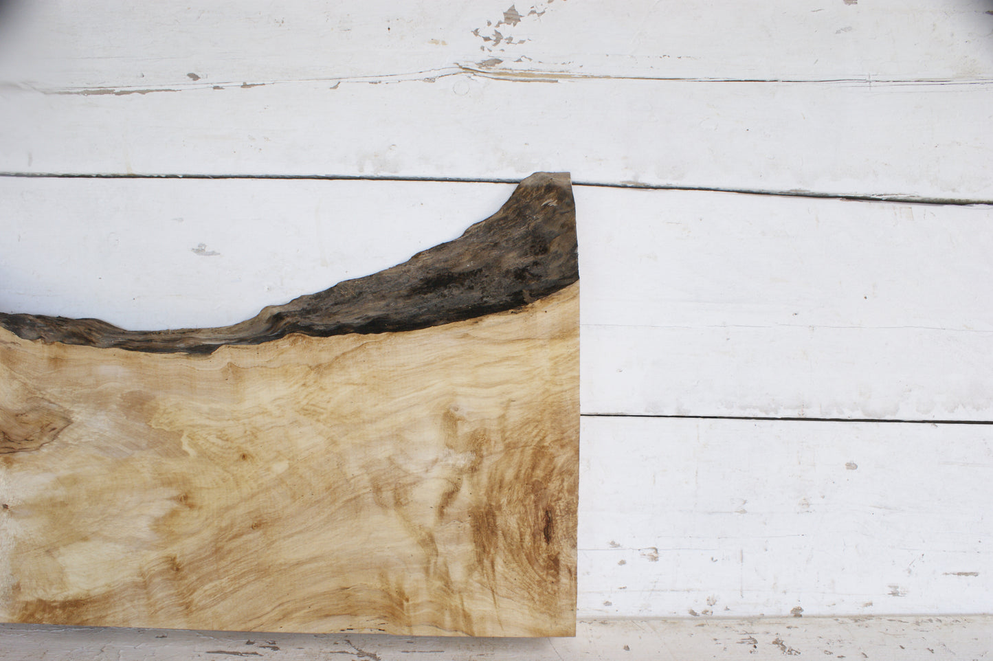 (473) AIR DRIED SYCAMORE, HARDWOOD 608 L x 420-264 W x 64 D (mm)