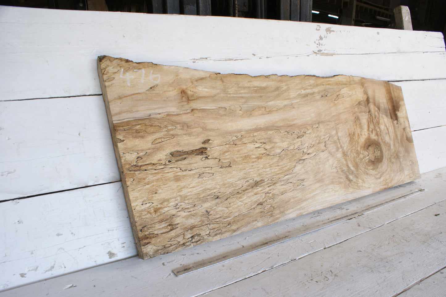 Spalted Sycamore 1145 L x 502 - 381 W x 43 D (mm) (476)
