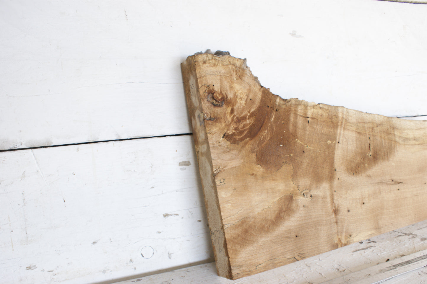 Spalted Sycamore 482 L x 300 - 179 W x 48 D (mm) (477)