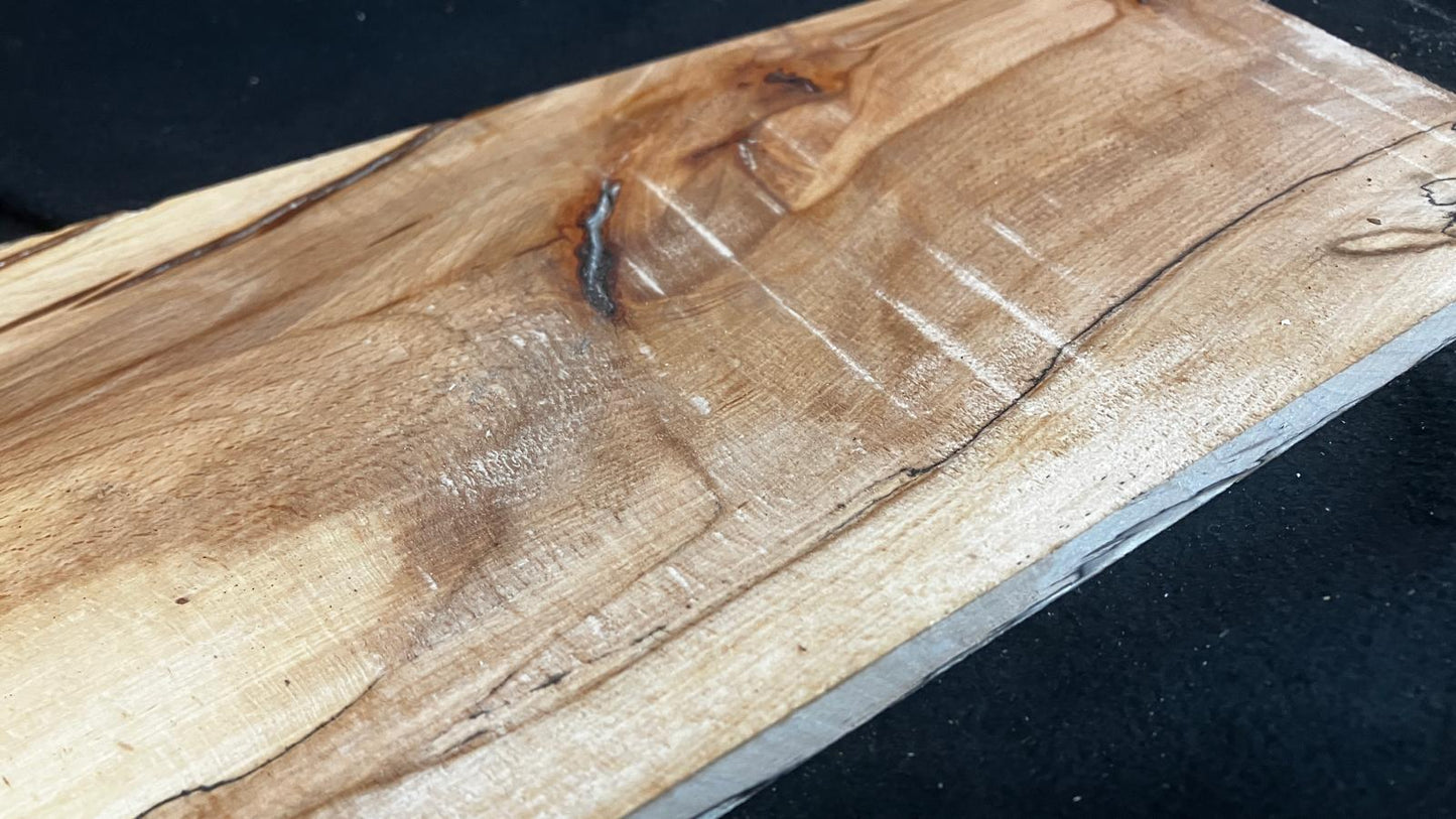 Spalted beech tone wood, craft wood 603 L x 179 W x 20 D (mm) (921)