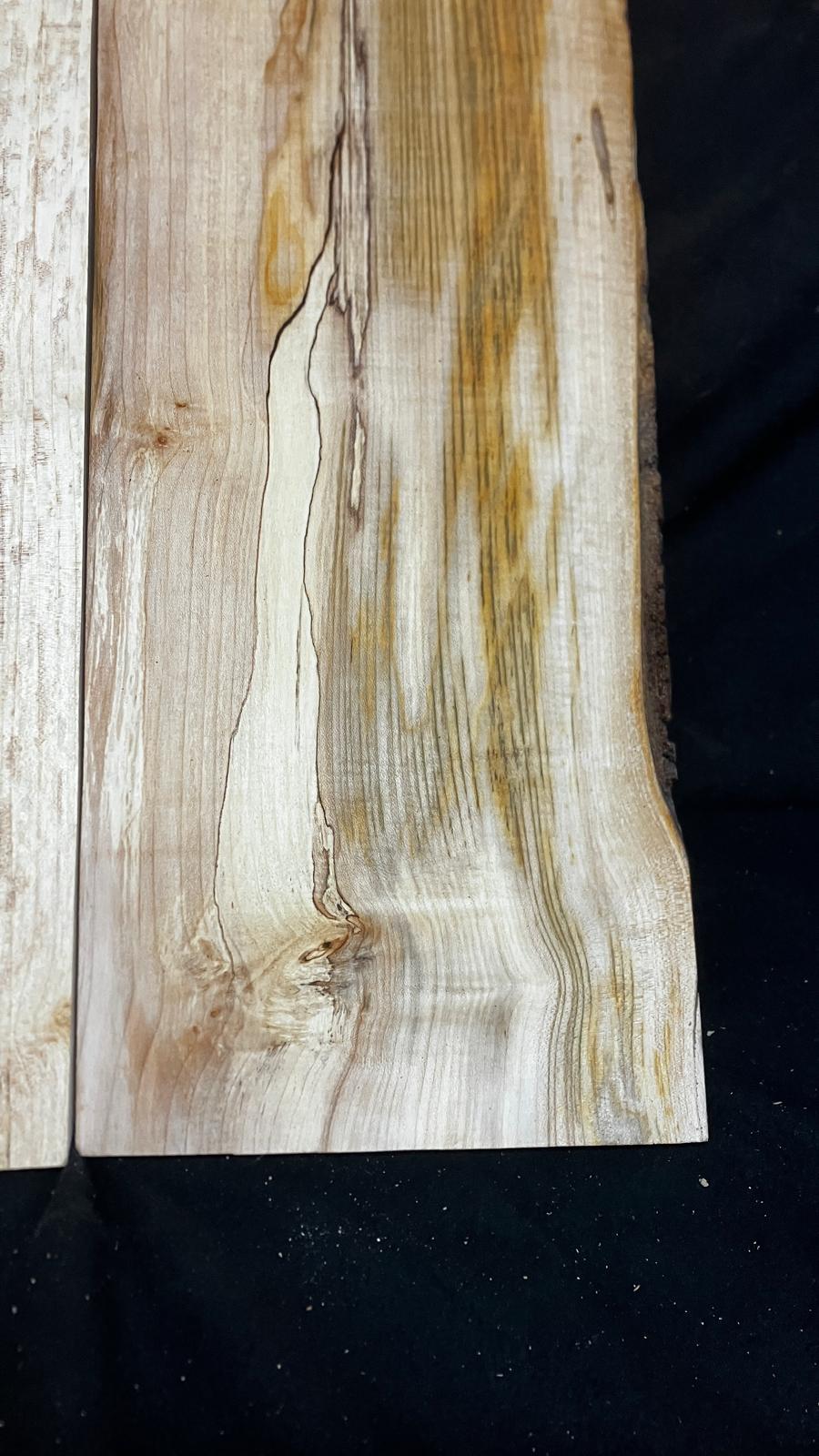 Sycamore bookmatched tone wood guitar drop tops (923)