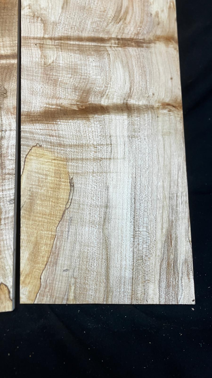 Sycamore bookmatched tone wood guitar drop tops (924)