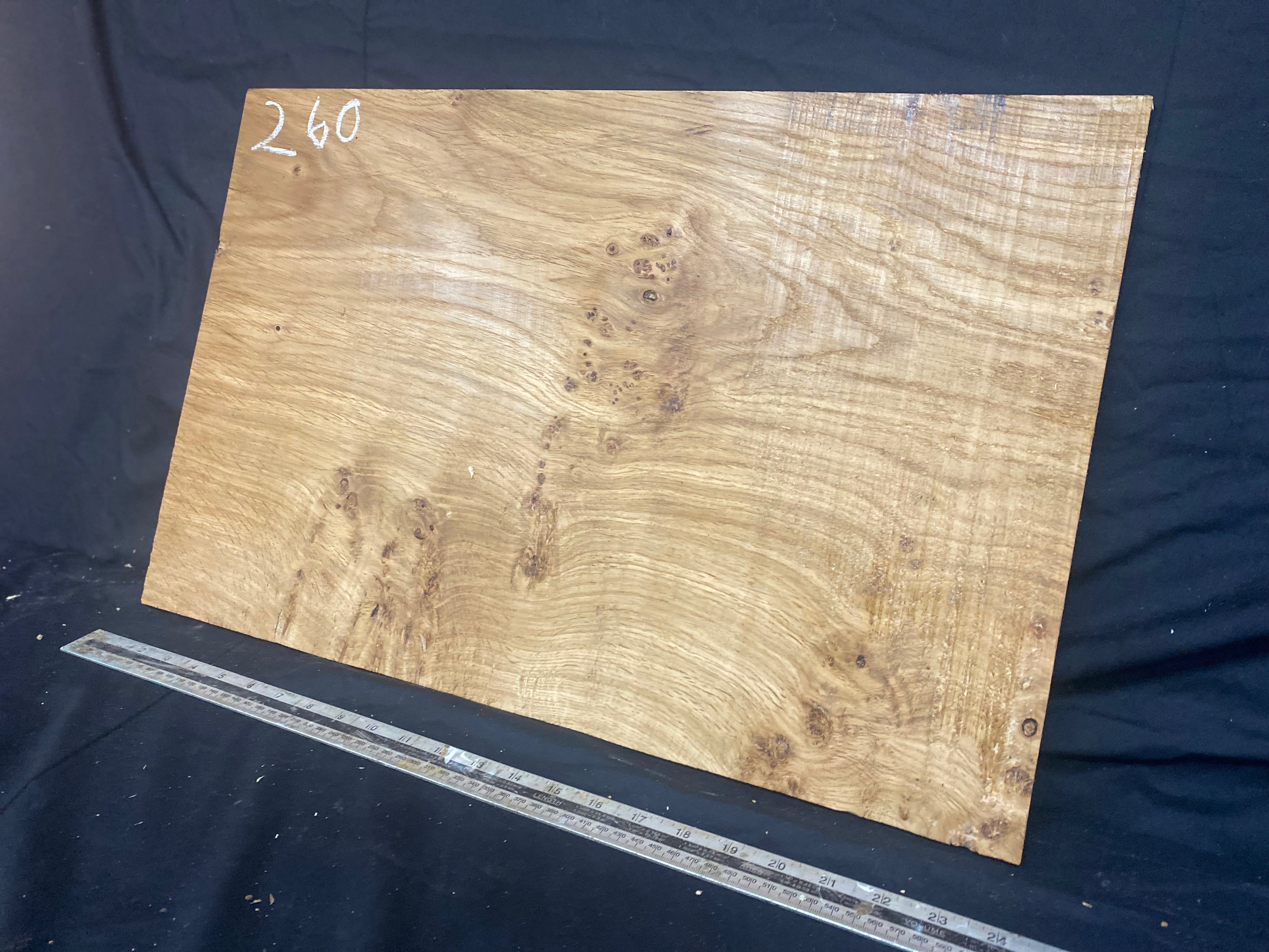 Pippy oak tone wood, craft wood, box makin 611 L x 392 W x 13 D (mm)    (260)